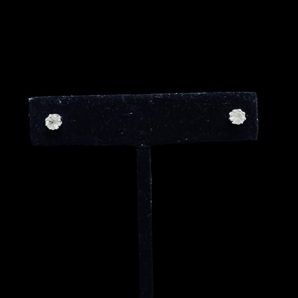 Lot Of 6 Silver Tone Pierced Earrings (4579) - Picture 4 of 8